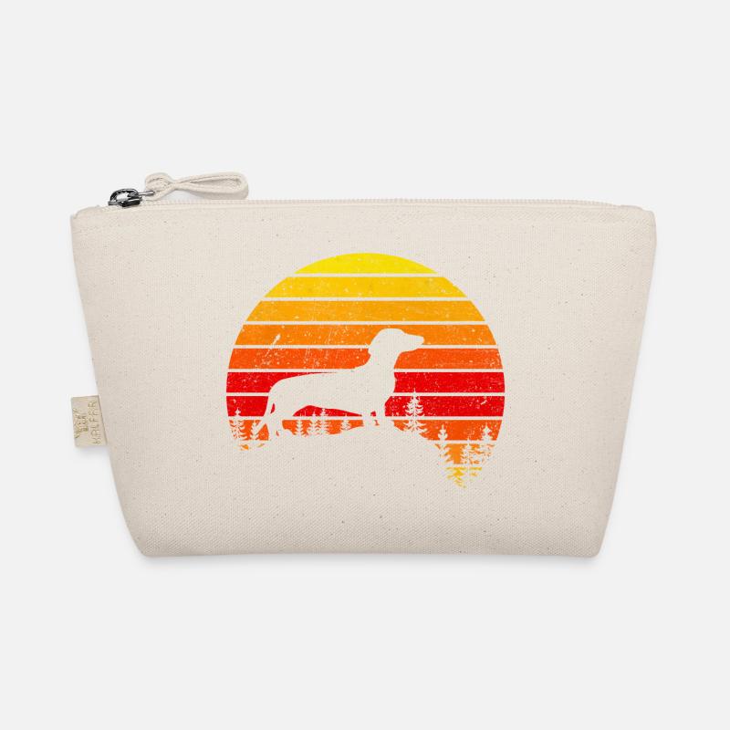 Dachshund Sunset Organic Pouch