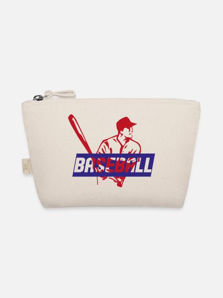 Baseball - Bio-Täschchen - Natur