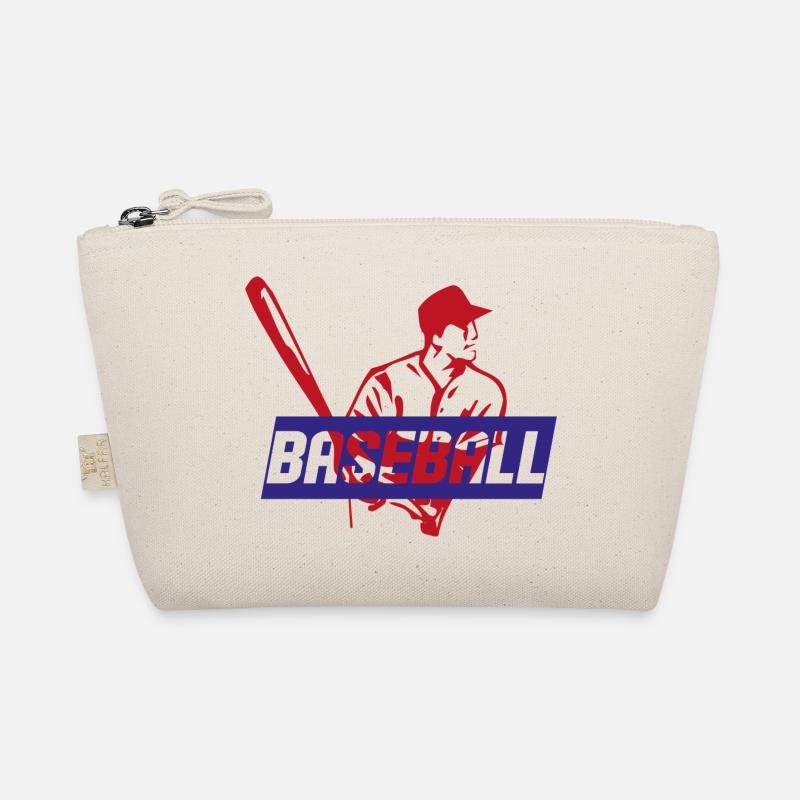 Baseball - Bio-Täschchen - Natur