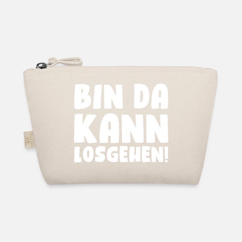 Bin da, kann losgehen! - Bio-Täschchen - Natur