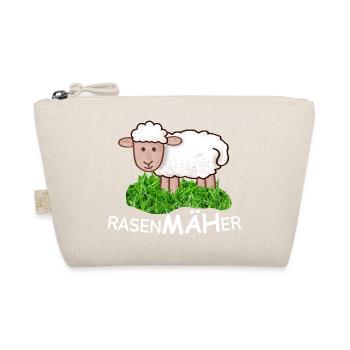 RasenMäher Schaf im Gras - Bio-Täschchen - Natur - Vorne