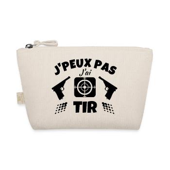 Je peux pas j´ai Tir au pistolet Cadeau - Trousse biologique - nature - Devant