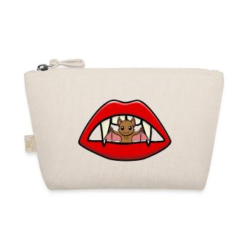 Vampire Carpathian Bloodsucker Bat Child - Organic Pouch - nature - Front