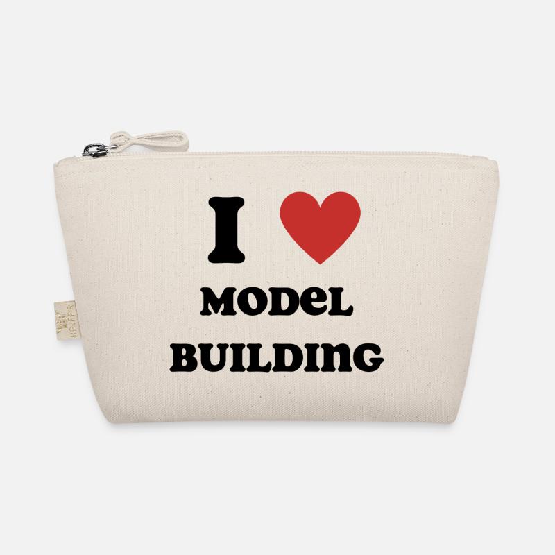 I Love Model Building Organic Pouch