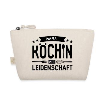 köchin mama kochen küche beste mutter mom lecker  - Bio-Täschchen - Natur - Vorne
