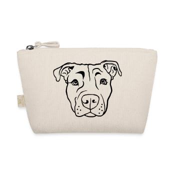 Stafford Terrier - Organic Pouch - nature - Front