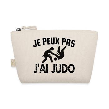 je peux pas j'ai judo - Trousse biologique - nature - Devant