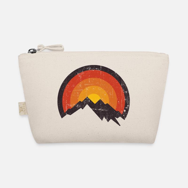 Sunset Mountain Arc Bio-Täschchen