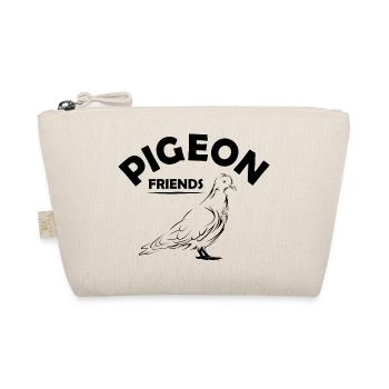 pigeon friends pigeon animals illustration Logo icon - Organic Pouch - nature - Front