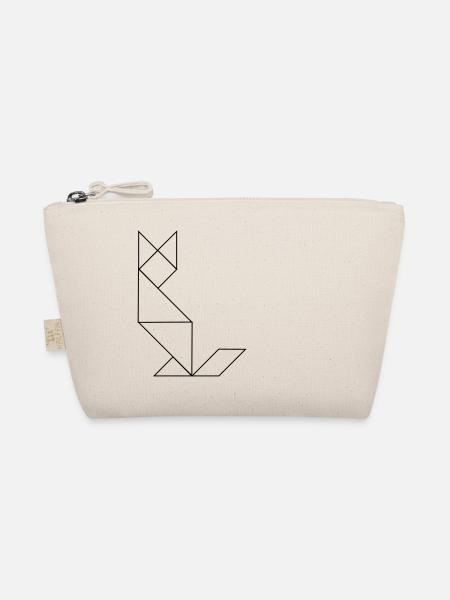 Chat – Tangram – Art au trait - Trousse biologique - nature - Devant