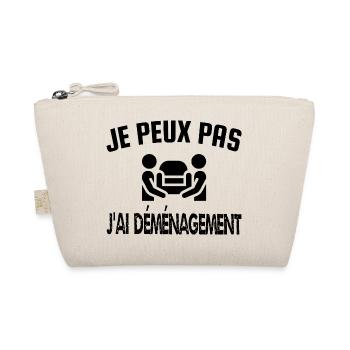 je peux pas j'ai déménagement - Trousse biologique - nature - Devant