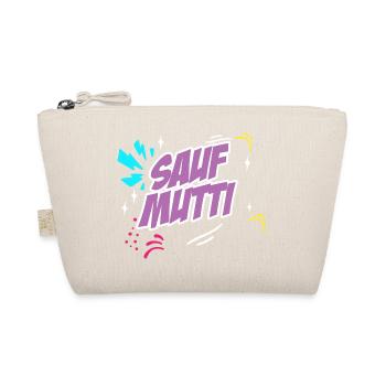 Saufmutti Mama on Tour Muttertagsgeschenk - Bio-Täschchen - Natur - Vorne