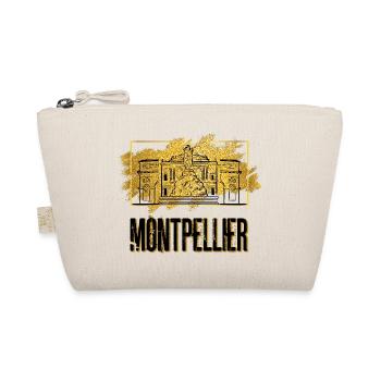 Montpellier France Ville Skyline Patrie Or - Trousse biologique - nature - Devant