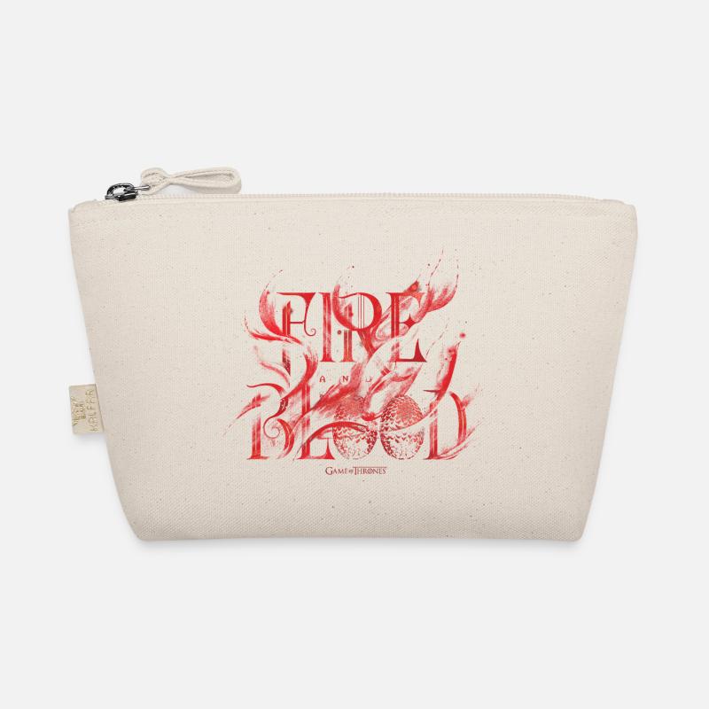 Game Of Thrones Haus Targaryen Fire & Blood - Bio-Täschchen - Natur