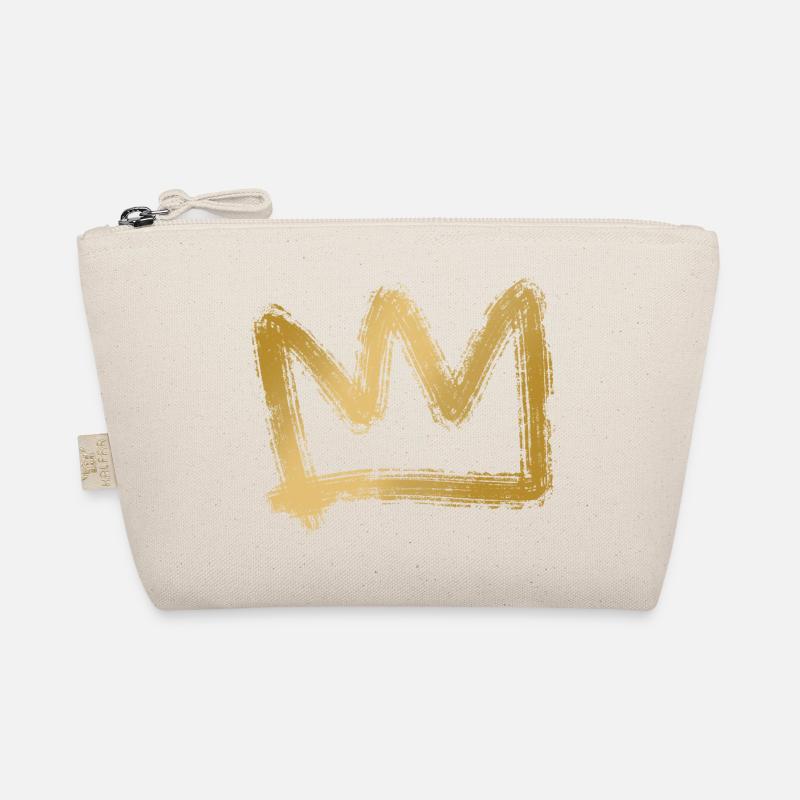 Krone gold Bio-Täschchen