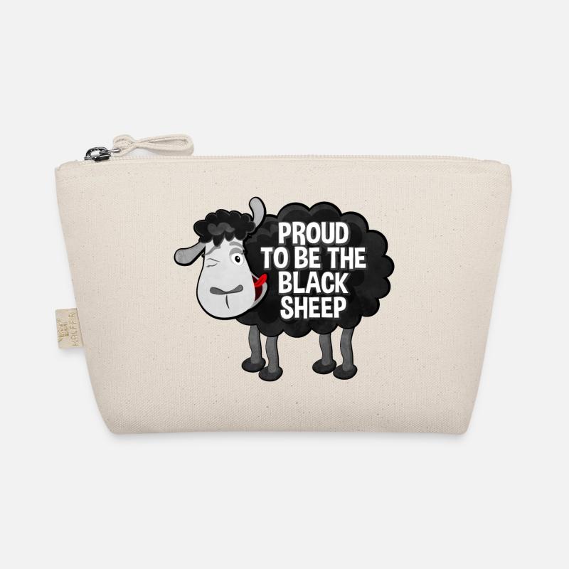 Fiers d’être les moutons noirs de Schaf Spruch Trousse biologique