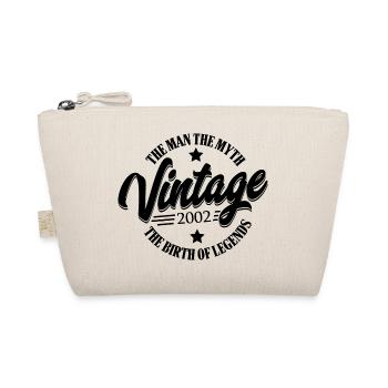 Born 2002 20th birthday man myth legend - Organic Pouch - nature - Front