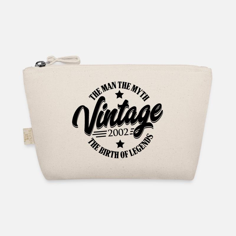 Born 2002 20th birthday man myth legend Organic Pouch