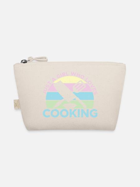 Juste une fille qui aime cuisiner Sous Gourmet Chef Co - Trousse biologique - nature - Devant