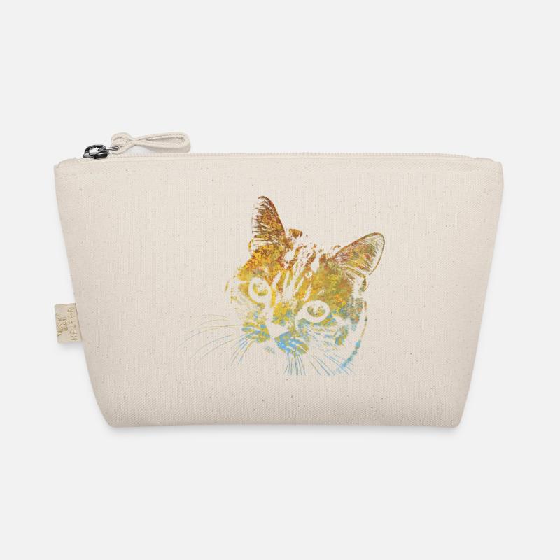 Face Cat Organic Pouch
