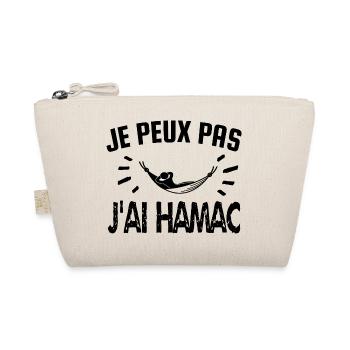 je peux pas j'ai hamac - Trousse biologique - nature - Devant