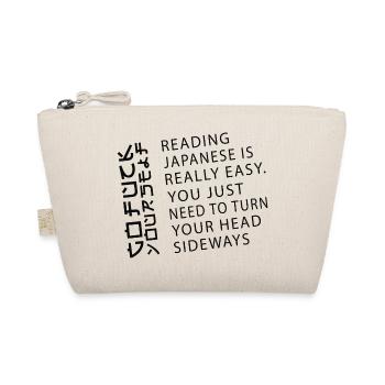 Japan Japanese go fuck yourself - Organic Pouch - nature - Front