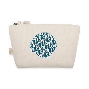 mammal fun awesome statement house cat pet cat - Organic Pouch - nature - Front