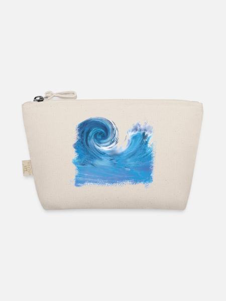 Wave Graphics - Organic Pouch - nature - Front