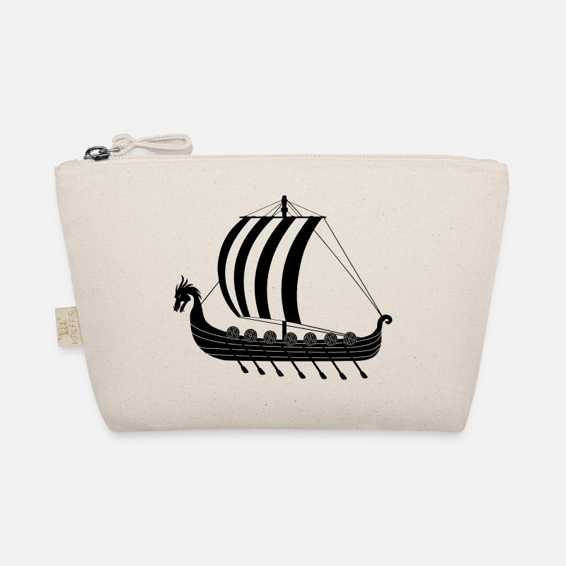 Wikinger-Drachenschiff dragar Bio-Täschchen