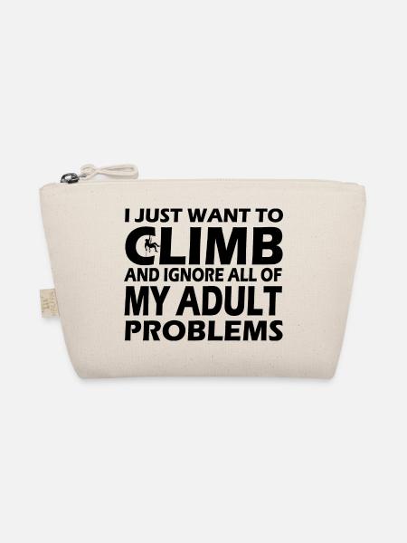 Bouldering Climbing Climbing - Organic Pouch - nature - Front