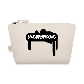 Spray Underground –Graffiti Style Streetart Design - Bio-Täschchen - Natur - Vorne