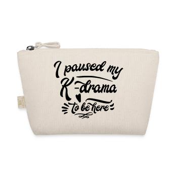 K-Pop K-Drama Kpop Kdrama Hallyu Corée du Sud - Trousse biologique - nature - Devant