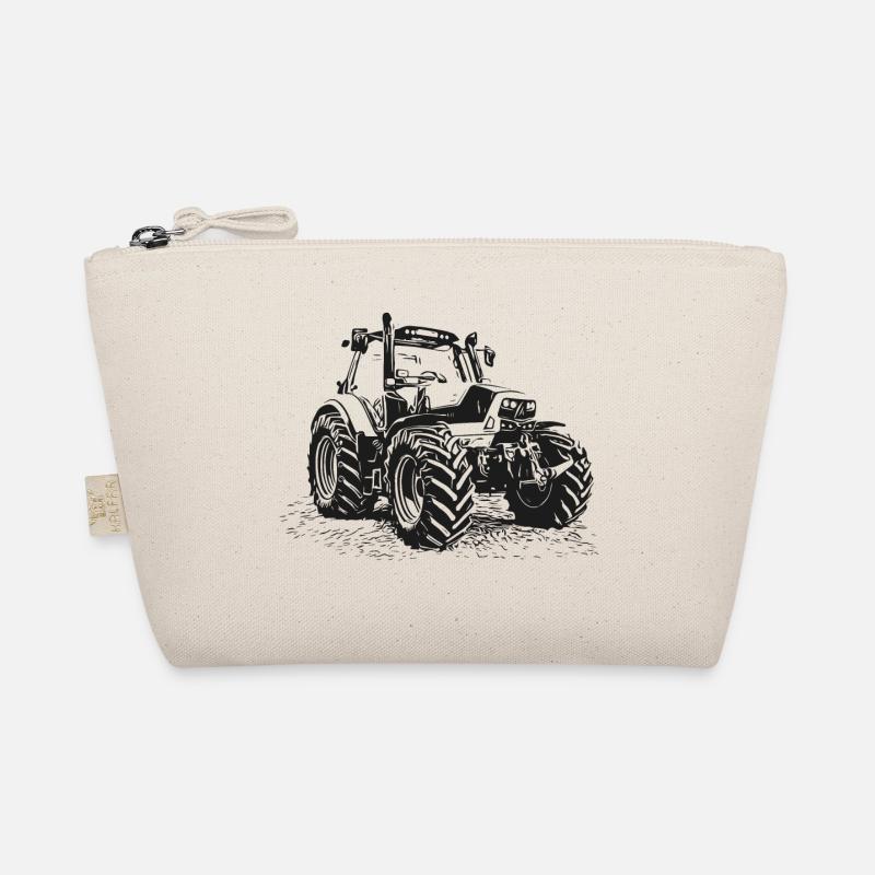 Traktor - Bio-Täschchen - Natur
