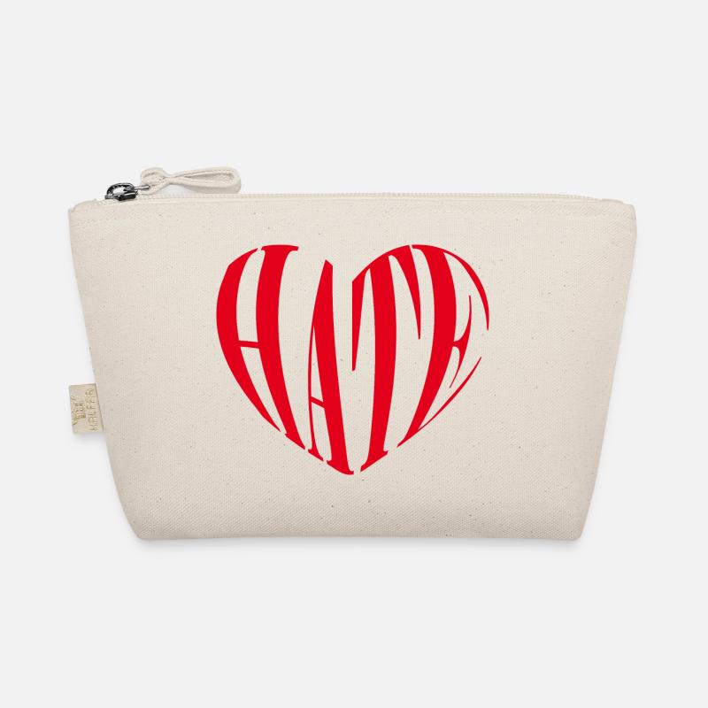 Herz Hate Anti Valentinstag Humor Single Bio-Täschchen