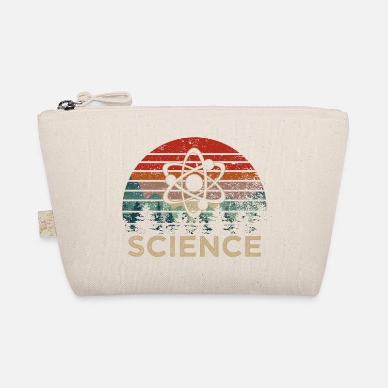 Wissenschaft Atom Vintage - Bio-Täschchen - Natur