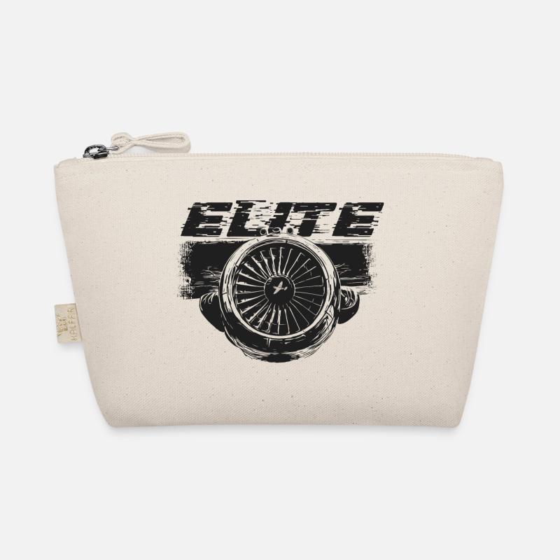 Flieger Elite - Bio-Täschchen - Natur