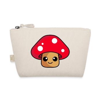 Mushroom Comic - Organic Pouch - nature - Front