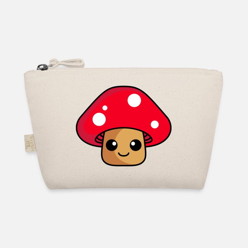 Mushroom Comic Organic Pouch