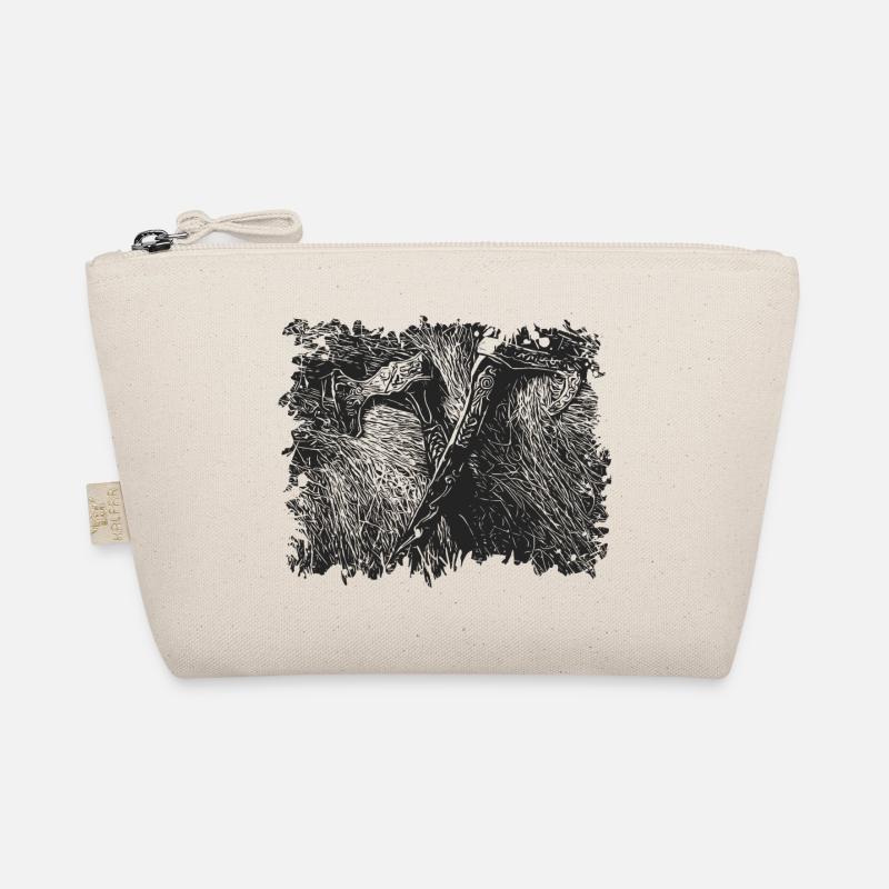 Wikinger Äxte Bio-Täschchen