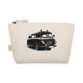 Barkas mit Blaulicht - Bio-Täschchen - Natur - Vorne