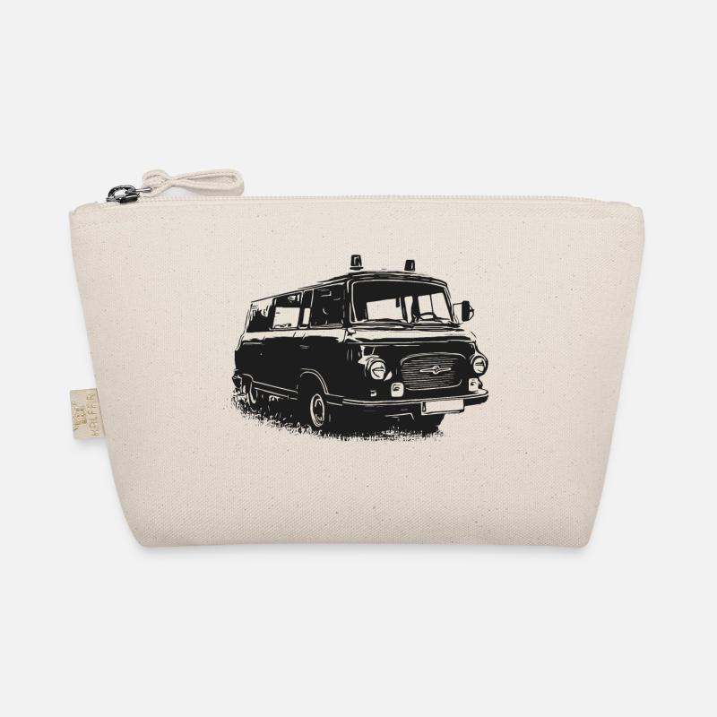 Barkas mit Blaulicht Bio-Täschchen