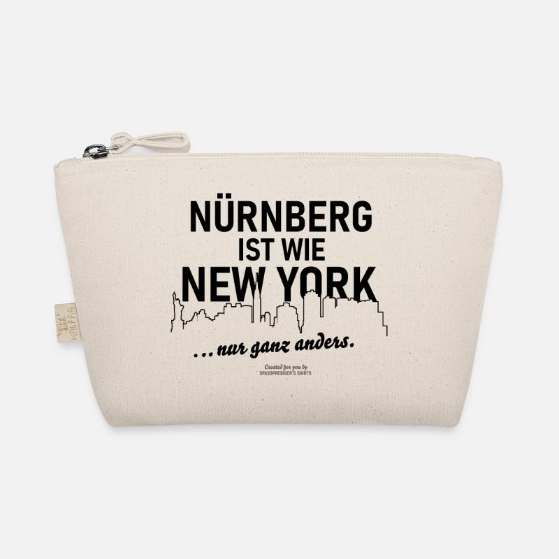 Nürnberg ist wie New York - Bio-Täschchen - Natur