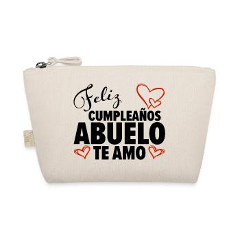Geburtstag Opa Spanien Te Amo Baby Geschenk - Bio-Täschchen - Natur - Vorne