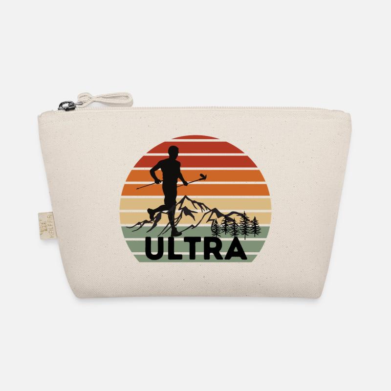 Ultra Trail Runner Coucher de soleil Trousse biologique