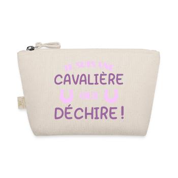 Je suis une cavalière qui déchire cadeau cheval - Trousse biologique - nature - Devant