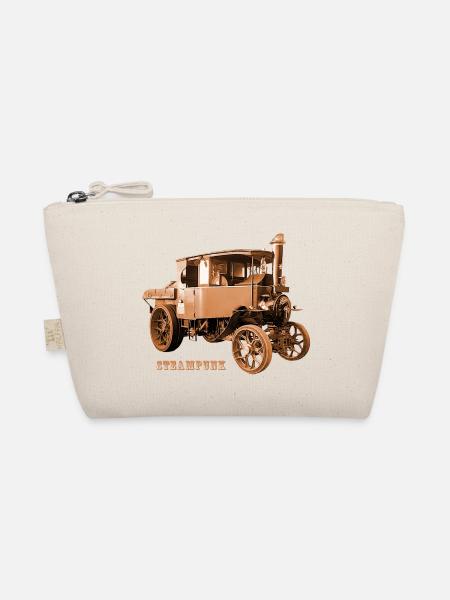 Tracteur Tracteur Steampunk Gear Retro Technology - Trousse biologique - nature - Devant