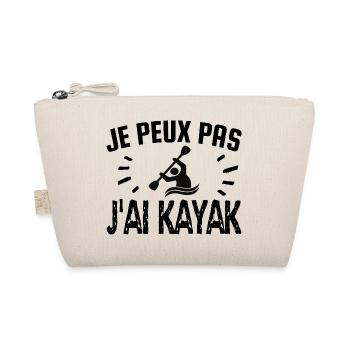 je peux pas j'ai kayak - Trousse biologique - nature - Devant