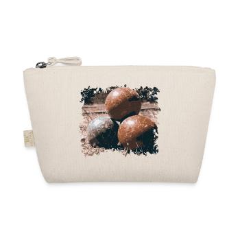 Bosseln 3 Bossel Balls | Boßeln - Organic Pouch - nature - Front