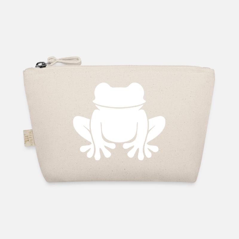 Frosch Silhouette Bio-Täschchen