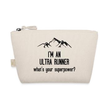 Je suis un ultra coureur - Quel est votre superpouvoir - Trousse biologique - nature - Devant